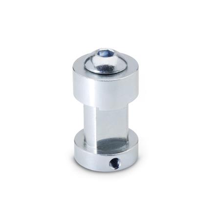 Otto Ganter Clamp Mount for Toggle Clamp with Forked Clamping Arm, GN 801